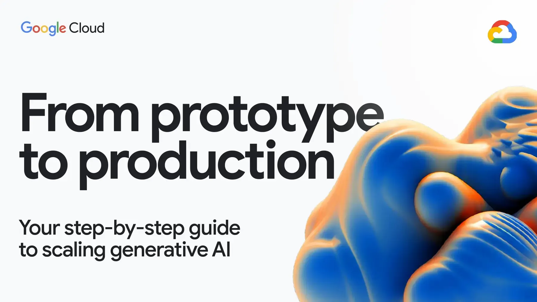 Vorschau Leitfaden: Generative AI erfolgreich in Produktion bringen