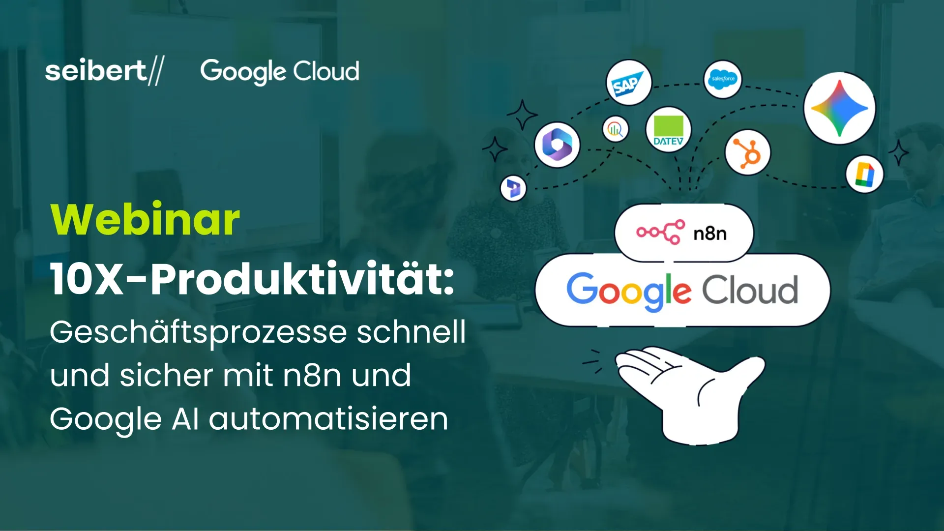 Vorschau Webinar 10X-Produktivität mit n8n & Google AI