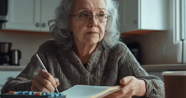 Zwei Personen arbeiten an einem Holztisch, umgeben von Laptops und Dokumenten.
Eine Person hält einen roten Stift und macht Notizen auf einem Blatt Papier, während eine weitere Hand sichtbar ist, die auf ein Dokument zeigt, was eine kollaborative Besprechung oder Arbeitsphase suggeriert.