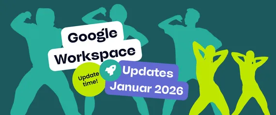 Ein Banner für die Google Workspace Updates Januar 2026.