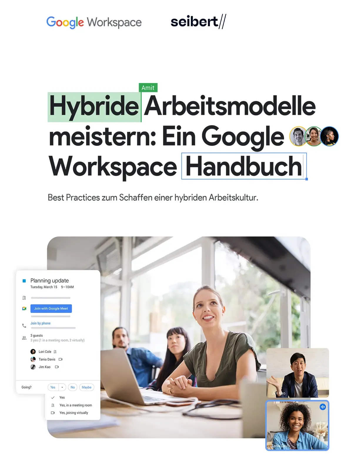 Vorschau Hybride Arbeitsmodelle meistern: Ein Google Workspace Handbuch