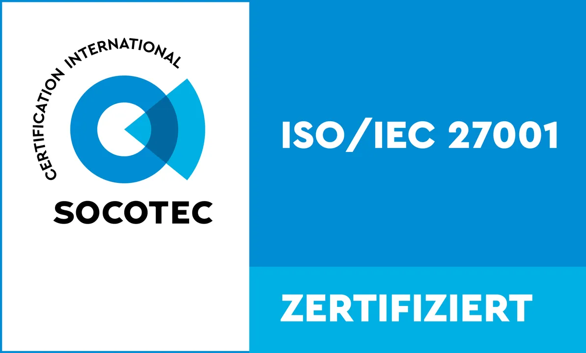ISO 27001 Zertifizierung Logo